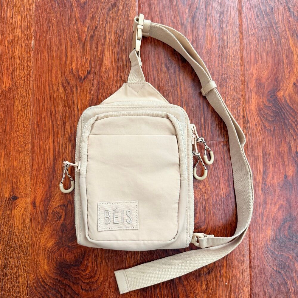 BEIS The Sport Sling in Beige